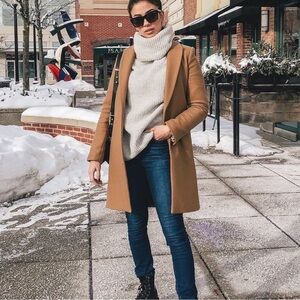 Camel Colored Long Coat